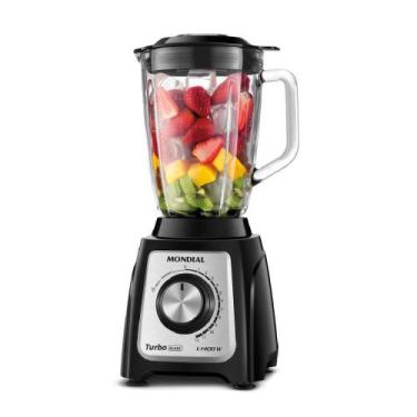 Imagem de Liquidificador Mondial Turbo Glass L-1400-GI 2,2 Litros 1400W com 12 V
