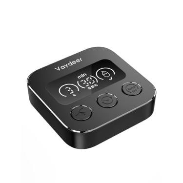 Imagem de Vaydeer Smart Mouse Jiggler, X3 Plus Indetectable Mouse Mover by IT, Auto Running When AFK, Auto Stop When Mouse in use, Plug and Play com tela LED, 3 faixas, agitador de mouse indetectável