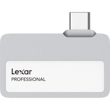 Imagem de Lexar SSD portátil profissional de 2 TB, suporta Apple ProRes, leitura de até 1050 MB/s e gravação de 1000 MB/s, USB 3.2 geração 2, resistente, compatível com iPhone 15 Series, smartphones, PC e Mac
