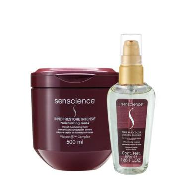 Imagem de Kit Senscience Inner Restore Intensif Máscara e True Hue Óleo (2 produ