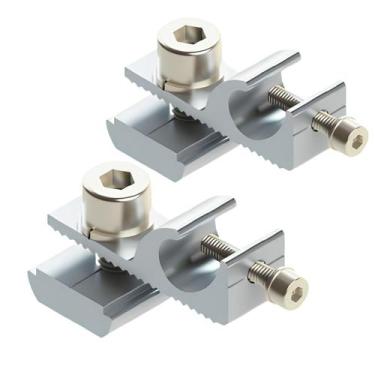 Imagem de Conector Grampo Aterramento Para Energia Solar Ssm - 02 Pç - GB ELETRI