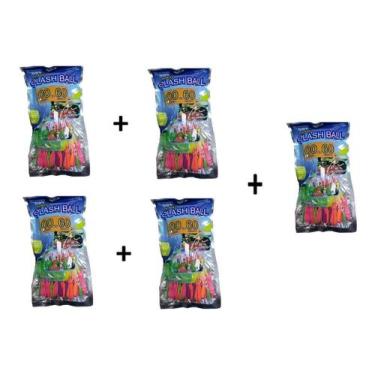Imagem de Kit 5 Pacotes De Splash Ball Bexigas Balão P/ Encher De Água - Company