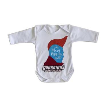 Imagem de body nenê criança roupa bebê manga longa Yondu perfil - Empório Dutra,