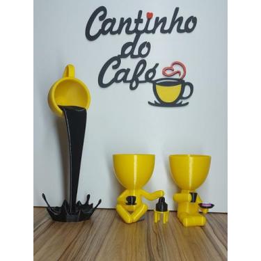 Imagem de Kit Vasinhos Decorativo Robert Plant Bob Para Suculentas - 3DB Wonder 