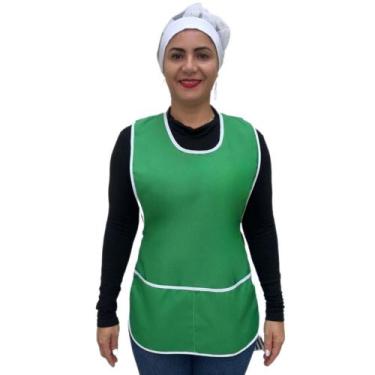 Imagem de Kit Touca  + Bata Avental Jaleco Em Varias Cores - Armarinho Neves