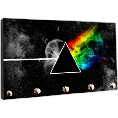Imagem de Porta Chaves Bandas Pink Floyd The Dark Side of the Moon Rock Casa Esc