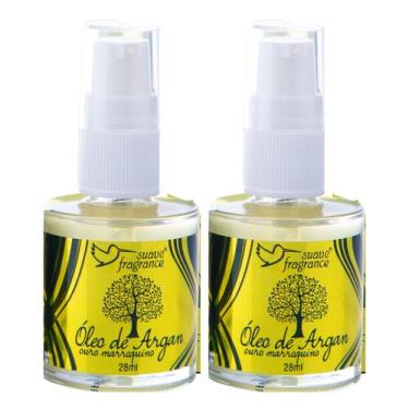 Imagem de Kit 2 Óleo de Argan Ouro Marroquino Proteção dos Fios - Suave Fragranc