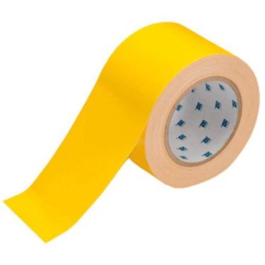 Imagem de Fita Demarcadora Amarela 4" B-514 Brady Toughstripe 10cmx30,4mm