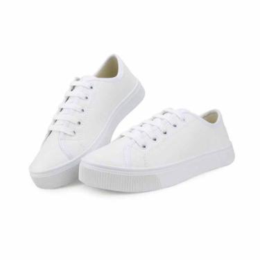 Imagem de Tênis Feminino De Sintético - LA FIERE, Branco, 33