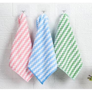 Imagem de Pano Reutilizavel Flanela De Limpeza Magico Limpa Tudo 5 Un - Pano Mic