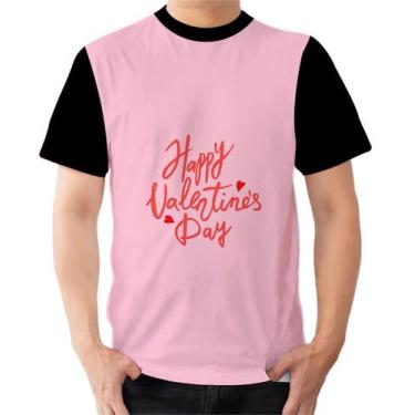 Imagem de Camiseta Camisa Ads  Happy Valentines Day Dia dos Namorados Coração 2 