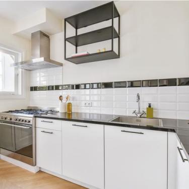 Imagem de Papel de Parede Branco Vinil Adesivo Envelopamento Liso Lavável Móveis