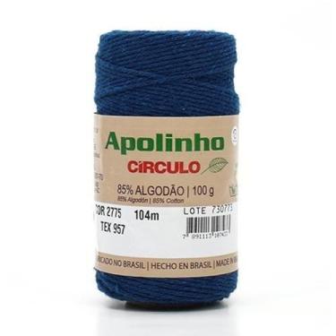 Imagem de Barbante Apolinho nº 6 100g - CÍRCULO, 2775 AZUL BIC