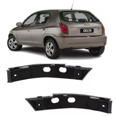 Imagem de Universo Car, Suporte Guia Parachoque Traseiro Celta 2007 2008 2009 2010 2011 2012 2013 2014 2015 2016 LADO:ESQUERDO (MOTORISTA)