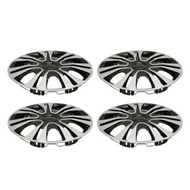 Imagem de 4 Unidades 3 I Hub Cover, Cubo de Roda Prateado para Carros, Caminhões e Cubo de Roda de Aço de T ou para Aprimorado e Ility