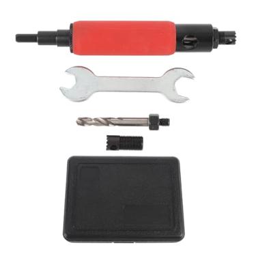 Imagem de Kit de Perfuração Ferramenta de Remoção de Rebites, Remova Facilmente Rebites de Botão, ótimos para Cúpula, Braseiro, Rebites Cabeça Panela, Broca Pneumática ou Elétrica