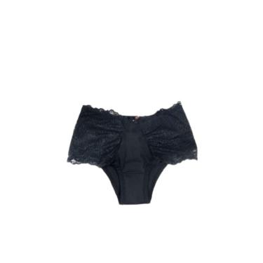 Imagem de Calcinha Modeladora Alta com Renda Diamantes Lingerie