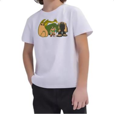 Imagem de Camiseta Infantil Nostalgia Os Herculoides Time - Alearts, 2