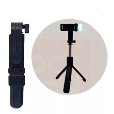 Imagem de Pau De Selfie C/controle Remoto e Led El-7003 - ELETROMEX