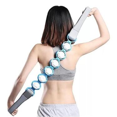 Imagem de STO410 - Massageador Corporal 6 Cilindros Roller Rope Massage - Beleza