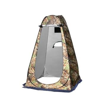 Imagem de NEONMAN Tenda de Vestir com 3 Janelas de Ventilação, Tenda de Casa de Banho de Campismo, Tenda de Duche de Privacidade Portátil, Impermeável e à Prova de Sol, Protegendo a Privacidade(Camouflage color