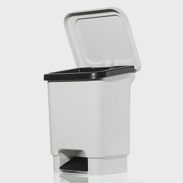 Imagem de Lixeira 15L Com Pedal Branco