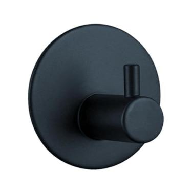 Imagem de Gancho de toalha de aço inoxidável para banheiro, cabideiro de parede autoadesivo, porta-chaves, ganchos para toalhas, cabideiro para roupas, ganchos para pendurar, estilo B, 4