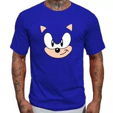 Imagem de Camiseta Sonic personagens - loja dinka, p, azul