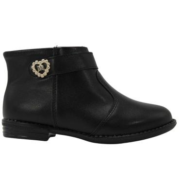 Imagem de Bota Infantil Molekinha Napa Preto