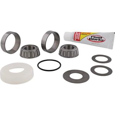 Imagem de Pivot Works Novo kit de rolamento de haste de direção Pivot Works PWSSK-G03-001 para Beta Evo 125 2T 2009-2017, Rev 80 2006-2008, Rev 50 2006-2008, Rev 3 270 2004-2008, Rev 3 2500 2004. -2008, Rev 3