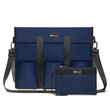 Imagem de Sacola TopDesign Utility resistente à água com 22 bolsos azuis
