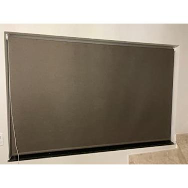 Imagem de Persiana Rolo Translúcida Breeze Marrom 180 (L) x 160 (A) cm Cortina Screen Solar 1,80 X 1,60