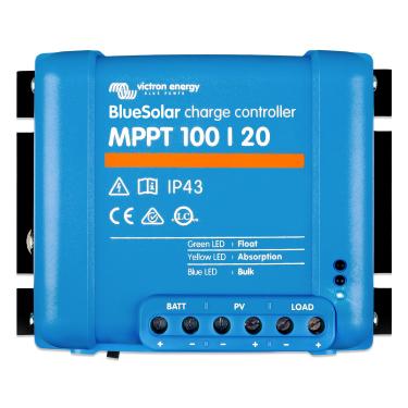 Imagem de Victron Energy BlueSolar MPPT 100V 20 amp controlador de carga solar de 48 volts