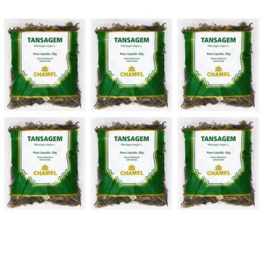 Imagem de Chá Tansagem Natural Kit 6 Pacotes Chamel