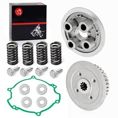 Imagem de MOTO1988 Kit De Junta Cubo Interno E Placa Pressão Externa Para Embreagem, Molas Alta Resistência Kawasaki 1998-2021 Kx80 Kx85 Kx100 13087-1170 13187-1013