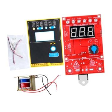 Imagem de Milageto Placa de controle de tempo para máquina de solda DIY, versátil, leve, fácil de usar, equipamento de soldagem portátil para casa, 110v