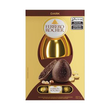 Imagem de Ovo de Páscoa Dark 137,5g Ferrero Rocher