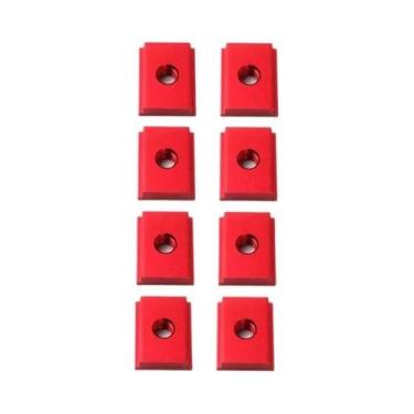 Imagem de M6 M8 T-Slot Porcas Parafusos 8pcs Bancada Track Sliders Ferramentas D