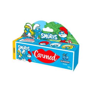 Imagem de Carmed Smurfs Hidratante Labial 10G Blueberry Sortido, 1