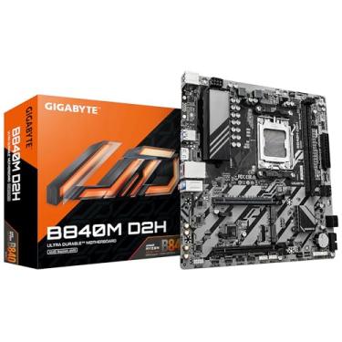 Imagem de Placa Mãe Gigabyte B840M D2H (AM5/2xDDR5/HDMI/USB 3.2/M.2)