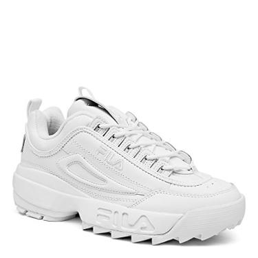 Imagem de Fila Disruptor II Tênis feminino, White/Navy/Red, 13.5 Women/12 Men