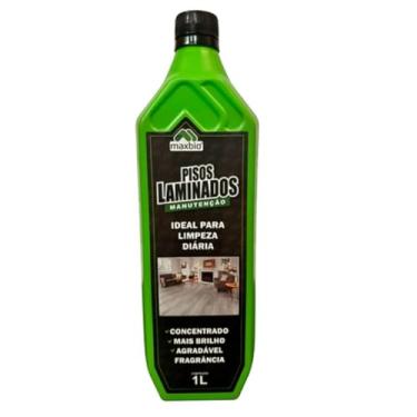 Imagem de LIMPA PISO LAMINADO MANUTENÇÃO MAXBIO 1LT BRILHO E PROTEÇÃO