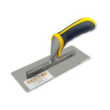 Imagem de Desempenadeira Rígida Evolution 20 x 8cm Aço Inox Polido Cabo Anatômic