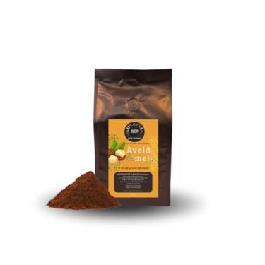 Imagem de Café Gourmet Aromatizado 100% Arábica - Avelã e mel - 250g - Moído