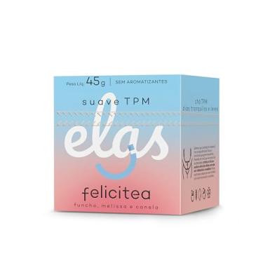 Imagem de Chá Funcional Felicitea Linha Elas – Suave TPM – Alívio de Cólicas, Humor e Retenção de Líquidos – 15 Sachês de 3g