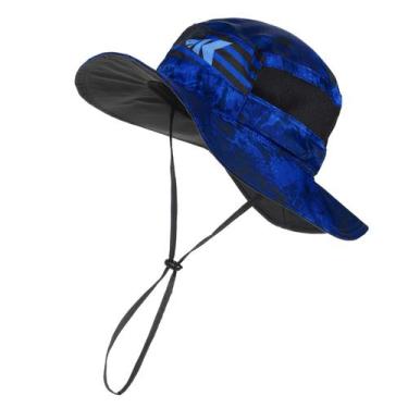 Imagem de Chapéu Boonie KastKing Sol Armis UPF 50 Azul de Proteção Solar