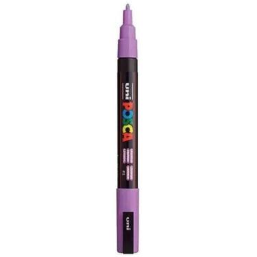 Imagem de Caneta Posca 0.9-1.3 PC-3M Uni Cores A Escolha - Uniball, Lavanda