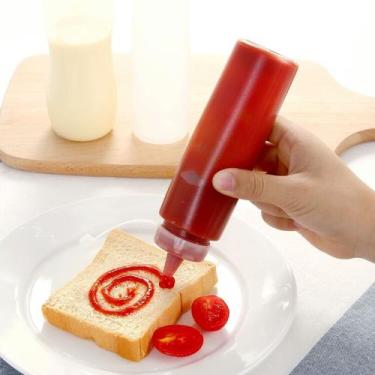 Imagem de Bisnagas Maionese Ketchup Para Lanche Molhos 710ml - RALEO