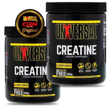 Imagem de Combo 2x Creatina Universal Original Monohidratada 200g (Combo 400g) -