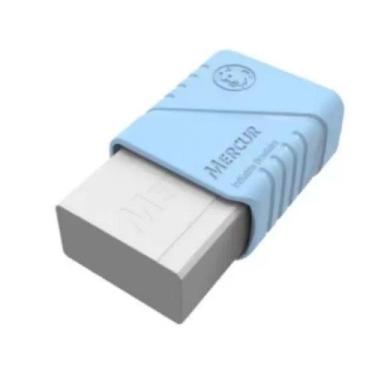 Imagem de Borracha branca tr tons pastel - mercur, 01 AZUL